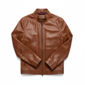 Men's Brown Leather Jacket
