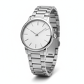 Classic Silver Dress Watch